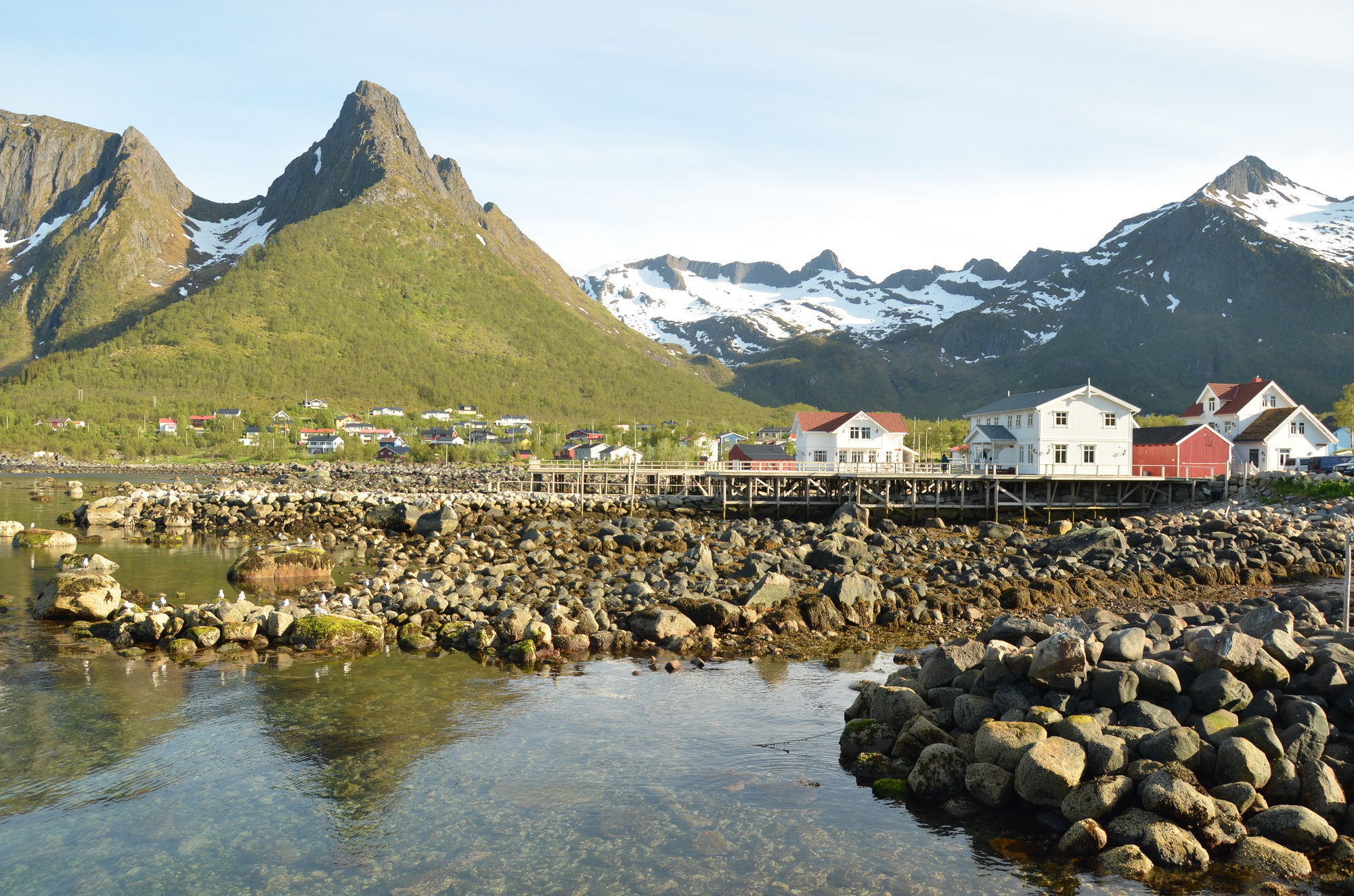 Mefjord Brygge Hotel Tromsø Eksteriør billede